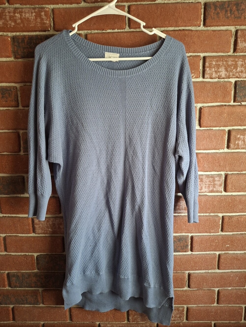 Light Blue Women’s Knit Sweater Top